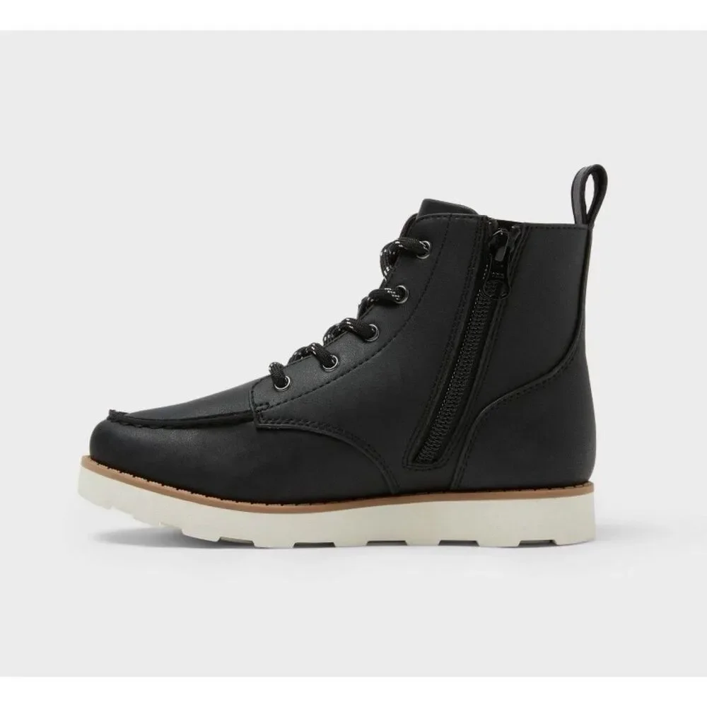 Boys Bosley Boots Mock Toe Cat & Jack Kids‎ Casual Ankle Boot Collection 5 NEW